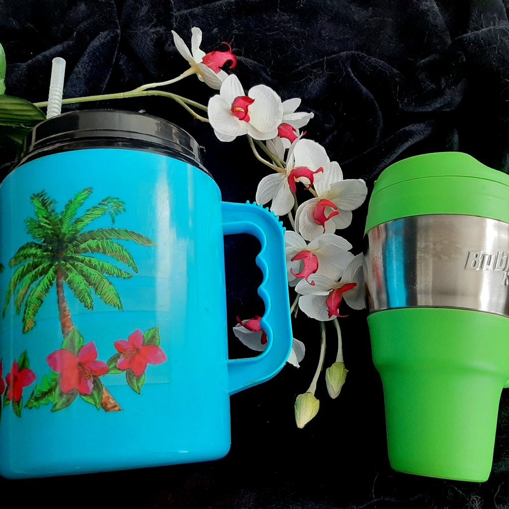 Bundle of Two Huge Insulated Mugs